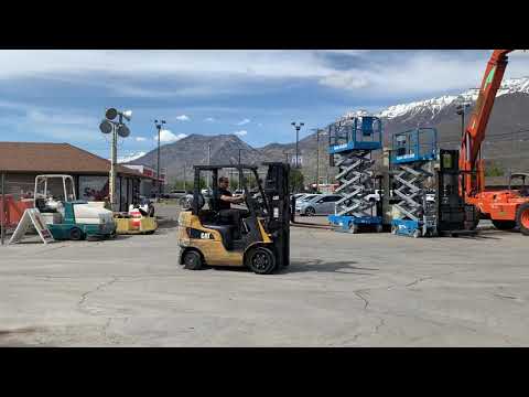 Forklift 2007 Caterpillar C5000 Warehouse 15' 7" Lift, 5,000 LB Capacity CAT FOR SALE $14,500