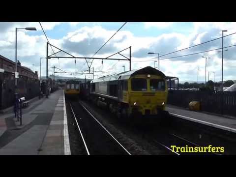 Freightliner Class 66 No. 66524 on 6F33 Bredbury - Runcorn FL @ Guide Bridge on 10.08.16 - HD