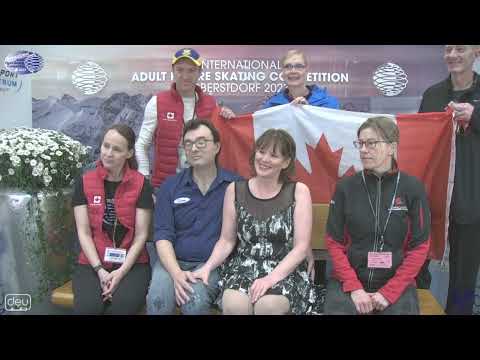 Adult Pairs Artistic - ISU International Adult Figure Skating Competition 2023 Oberstdorf Germany