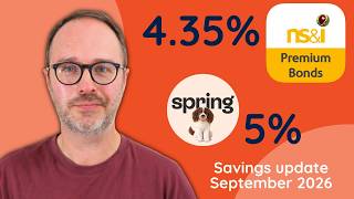 Premium Bonds Just Got MUCH Better! | Easy access rates up - Best savings accounts UK (sept 2026)