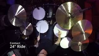 Video thumbnail for Dream Cymbals - 24" Contact Ride by Dream Cymbals and Gongs