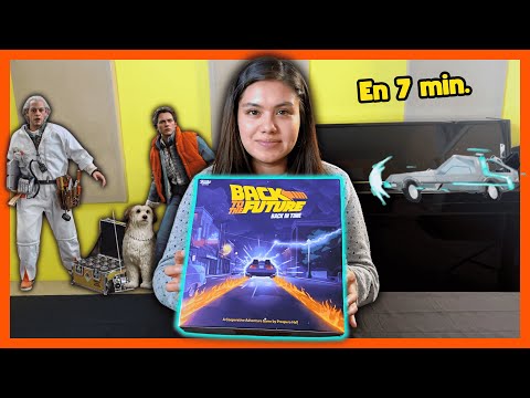 🛻🎲How to play Back to the Future: The Board Game in 7 minutes (Quick and fun explanation)♟️🃏