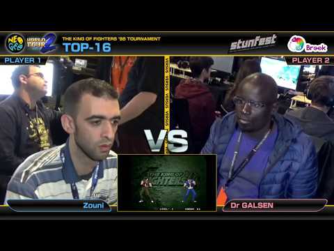 Zouni vs Dr Galsen - KOF '98 Neo Geo World Tour Season 2 France Stop TOP-16