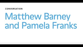 Matthew Barney and Pamela Franks video