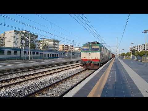 E652 162+E405 014 per MRS Brindisi-Cava Tigozzi, in transito a Molfetta!