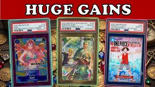 HUGE GRADED ONE PIECE CARD MOVES