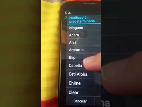 Motorola notifications tones