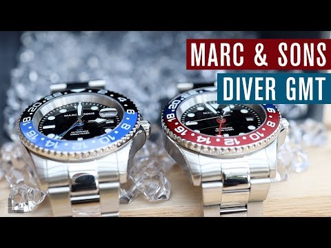 Marc & Sons Diver GMT - besser als Steinhart?