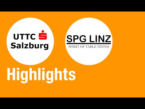 win2day Tischtennis Bundesliga Herren Highlights //  UTTC Sparkasse Salzburg vs SPG Linz