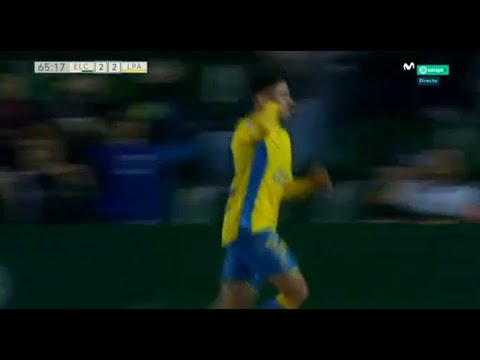 Gol de Juanjo Narvaez o p.p en el Elche 2 UD Las Palmas 3 |   |  @LaLiga SmartBank  2019