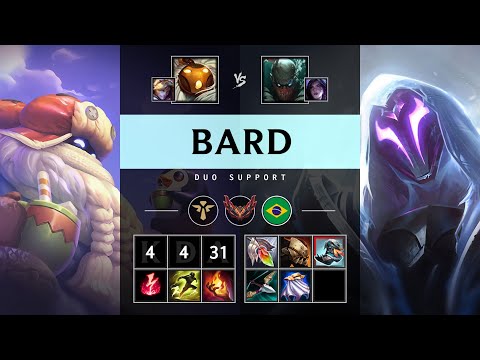 Bard Support vs Pyke - BR Grandmaster Patch 25.10