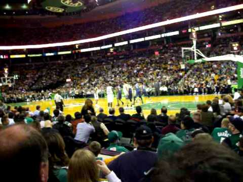 Ray Allen Bucket @ TD Garden Live!