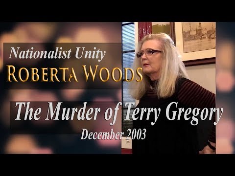 Roberta Woods: 'The Murder of Terry Gregory - December 2003'
