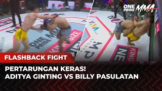 Download lagu FIGHT BRUTAL! Billy Pasulatan vs Aditya Ginting | Flashback Full Fight One Pride MMA mp3