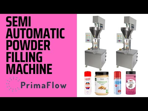 Semi-Automatic Protein Powder Filling Machine