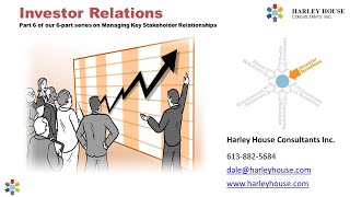 Managing Investor Relations