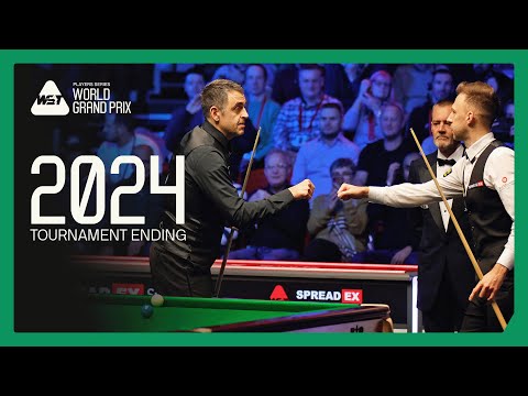 Ronnie O'SULLIVAN & Judd TRUMP Tussle For 2024 World Grand Prix Title! 🍿