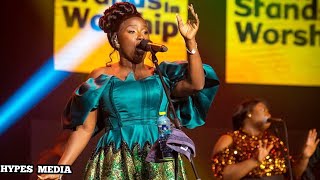 Eiiii !!! Diana Hamilton Did All These At MTN Stands In Worship 2022?