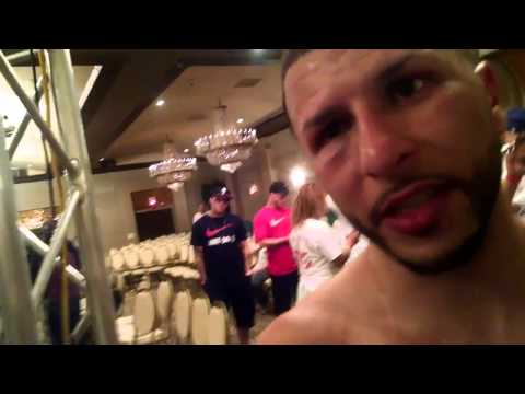 2015-05-29 Frank De Alba Post-Fight Interview