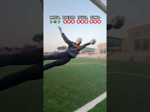 WHO DID IT BEST❓🤔 #goalkeeper #goalkeepertraining