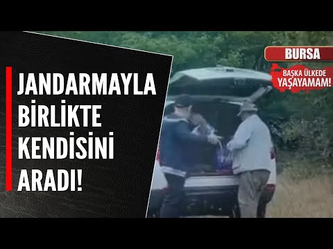 JANDARMAYLA BİRLİKTE KENDİSİNİ ARADI!