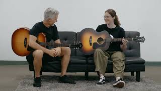 Video thumbnail for Guild F-40 Standard vs F-40 Traditional Guitar Comparison by Terry Carter Music Store