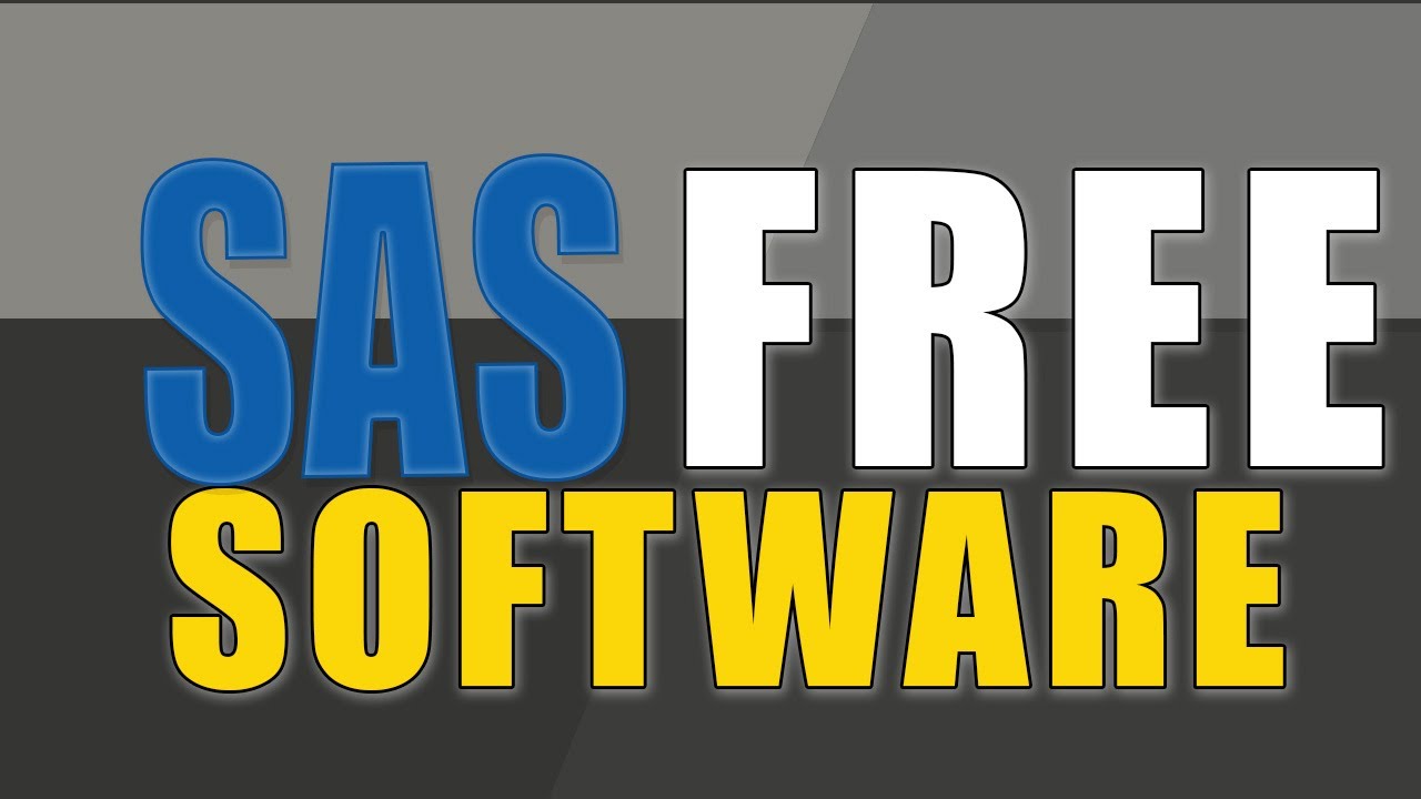 SAS SOFTWARE | sas training for beginners | how to download sas software free