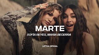 Download lagu Sofía Reyes, María Becerra - Marte (Lyric Video) | CantoYo mp3