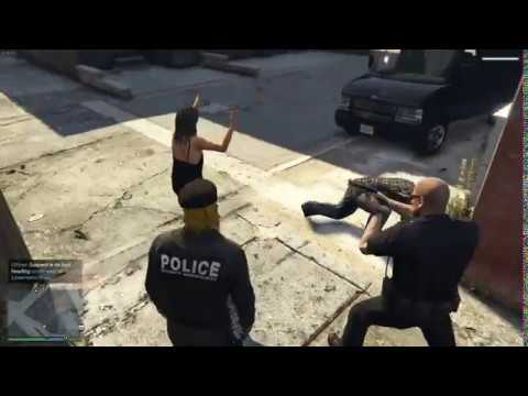 GTA 5 MOD LSPDFR K-9 Unit Tahoe Patrol Rookie Cop