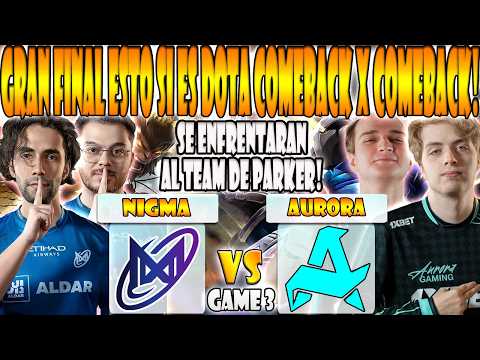 NIGMA vs AURORA BO5[GAME 3]GRAND FINAL-SUMAIL, RINCYQ vs NIGHTFALL, LOOK - DREAMLEAGUE DIVISION 2...
