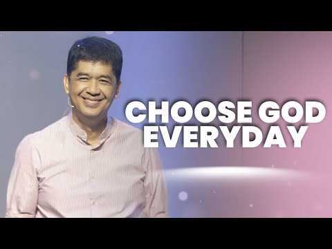 CHOOSE GOD EVERYDAY | Rev. Ito Inandan | JA1 Rosario
