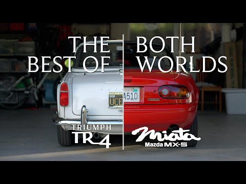 1991 Mazda Miata und 1964 Triumph TR4 – Das Beste aus beiden Welten
