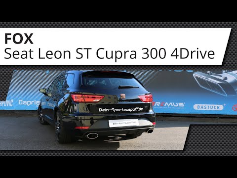 FOX Sportauspuff-Komplettanlage ab OPF | Seat Leon ST Cupra 300 4Drive ➔ Dein-Sportauspuff.de
