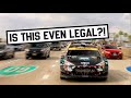 Race Car On The LA Streets Ken Block Takes His Hyundai WRC Car Out In Los Angeles