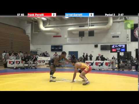 57 KG CR1 - Frank Perrelli (TMWC) vs. Jarrod Garnett (LVAC)