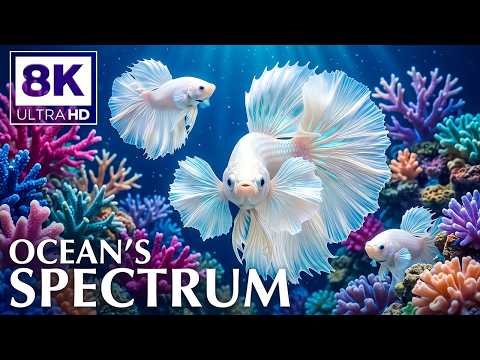 The Best 8K Aquarium🐠 Dive Into The Mesmerizing Underwater Realm, Colorful Coral Reefs, Jellyfish