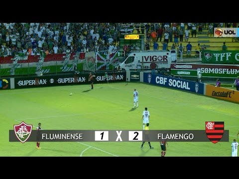 Gols: Fluminense 1 x 2 Flamengo
