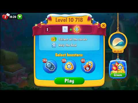FISHDOM:  💥💥 Level 10718, 10719 Hard Level, 10720, 10721, 10722 💥💥