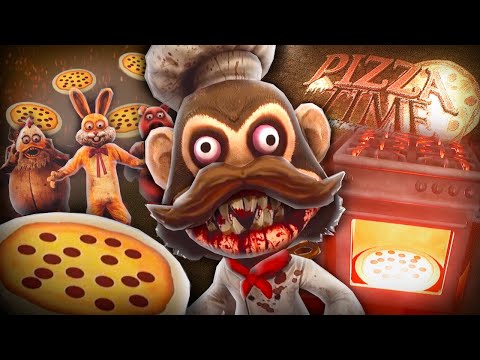 Working in a Dark Deception Themed Pizzeria || Pizza Time with Murder Monkeys (Playthrough)