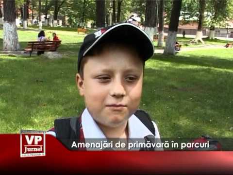 Amenajări de primăvară în parcuri