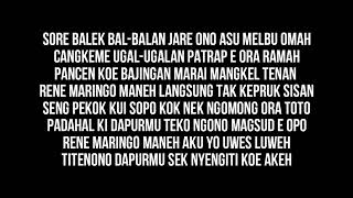 Download lagu OZACQ - TONGGO ASU mp3