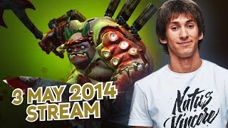 Dota 2 Stream: Na`Vi Dendi - Pudge (Gameplay)