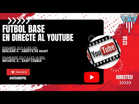 Benjamí A AT.C. Sant Pol - Arenys de Munt (21/1/23)