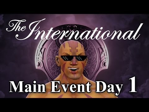 Dota 2 TI4 Main Event Day 1 highlights