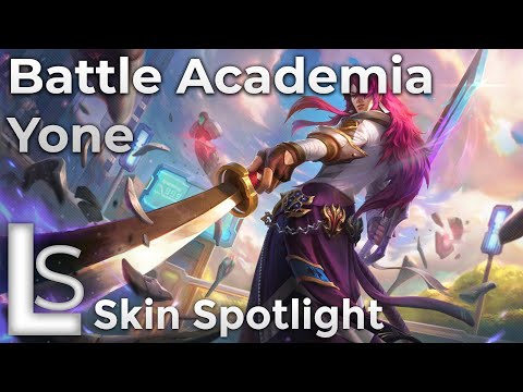 Battle Academia Yone - Skin Spotlight - Battle Academia Collection - League of Legends