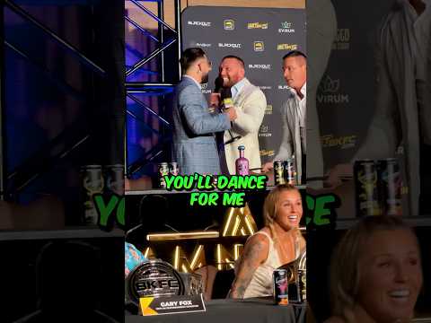 😬😤 CONOR MCGREGOR HEATED CONFRONTATION WITH MIKE PERRY AT BKFC CHAMPIONS SUMMIT PRESS CONFERENCE