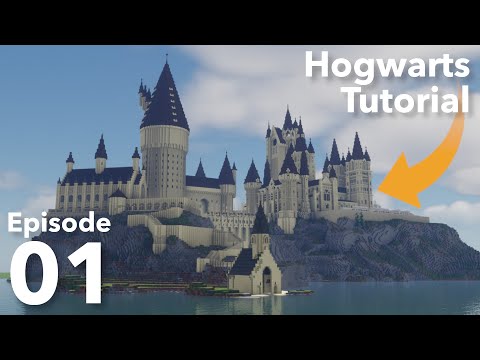 How to build Hogwarts in Minecraft - Episode 1 - Foundations