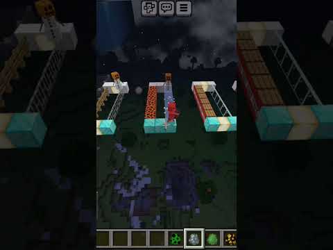 EPIC Snow Golem Test - Minecraft Shorts