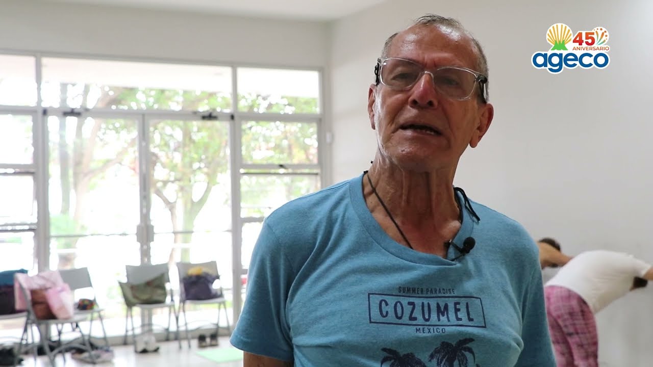 Mensaje de Alberto Campos, persona usuaria de los servicios de AGECO.