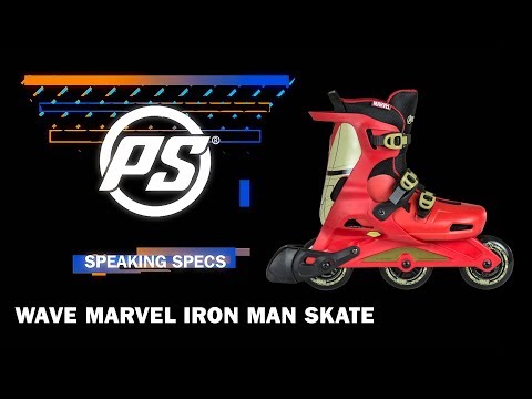Powerslide Wave Marvel Iron Man skates - Speaking Specs
